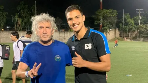 Erick Cabalceta compartió con el "Mágico" González.
