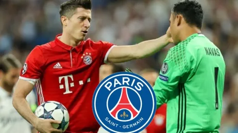 El PSG de Keylor Navas se une al interés del Robert Lewandowski
