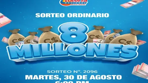 ◉ Lotería Nacional de Nicaragua de HOY: sorteo, resultados y números ganadores martes 30 de agosto | Lotería Nica Premio Mayor 8 millones.

