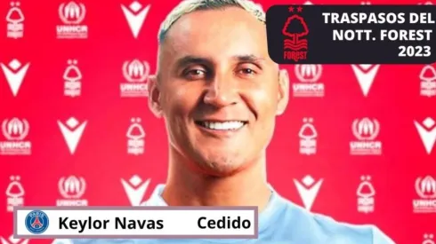 Keylor Navas ayudó al Nottingham a romper este impresionante récord
