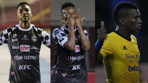 Los jugadores panameños que podrían sobresalir frente a Argentina (Fotos: Tauro y LPF)
