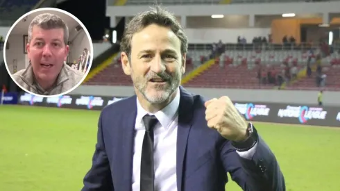 Fernando Palomo aplaudió a Panamá y Thomas Christiansen (Foto: Fepafut)
