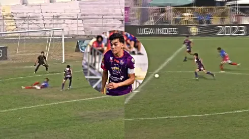 Un gol a lo "Maradona" estuvo presente en El Salvador [VIDEO]