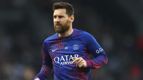Lionel Messi con el PSG

