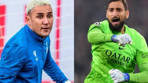 Keylor Navas y Gianluigi Donnarumma
