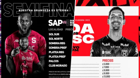 Saprissa y Alajuelense ya sacaron a la venta las entradas para las semifinales de vuelta