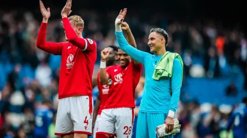Keylor Navas se despide del Forest
