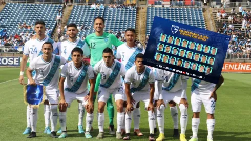 La convocatoria oficial de Guatemala para la Copa Oro 2023
