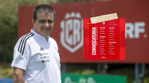 Claudio Vivas dio su primera convocatoria como entrenador de Costa Rica.
