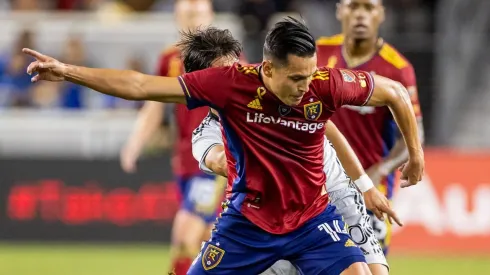 Rubio Rubín asistió en la victoria del Real Salt Lake.
