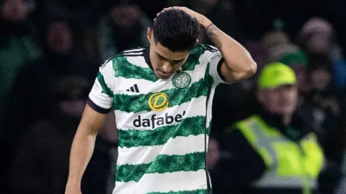 Luis Palma falló un penal y Celtic perdió puntos en la Liga de Escocia (Getty Images)
