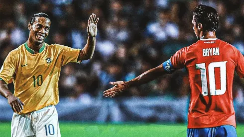 El gran regalo de Bryan Ruiz a Ronaldinho
