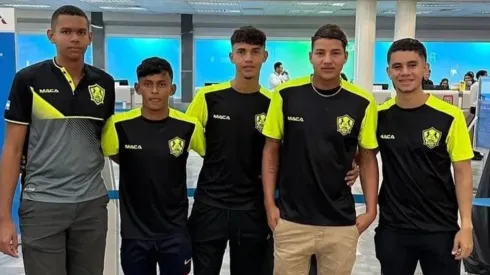 Futbolistas de Olancho viajaron a Italia para hacer una prueba con el Napoli
