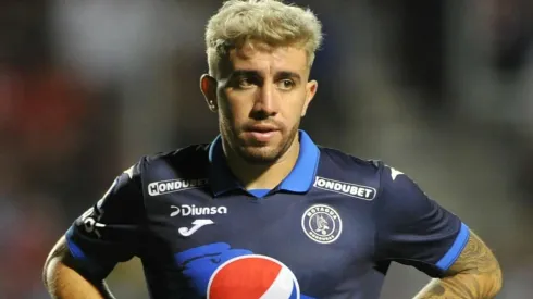 Agustín Auzmendi, delantero titular de Motagua
