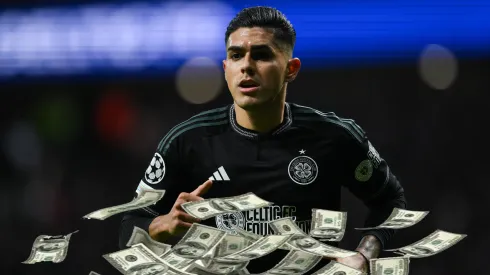 Luis Palma aumentó su valor tras su buen arranque de temporada con Celtic (Getty Images)
