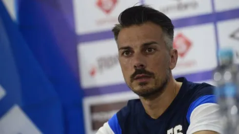 Rubén de la Barrera cerca de irse de la Selecta.
