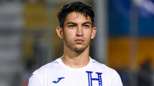 Jonathan Rubio con la camiseta de Honduras
