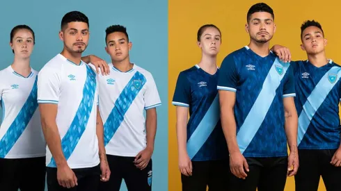 Modelo de camisetas de la selección de Guatemala
