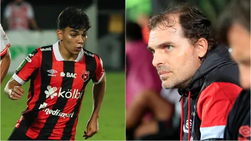 La indirecta de Leo Menjívar a Andrés Carevic por su situación en Alajuelense.
