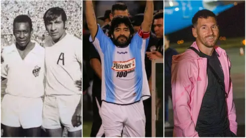 El Salvador ya tuvo la presencia de Pelé y Diego Maradona, ahora se suma Lionel Messi
