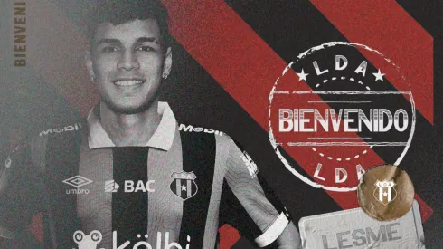 Fernando Lesme es nuevo jugador de Alajuelense
