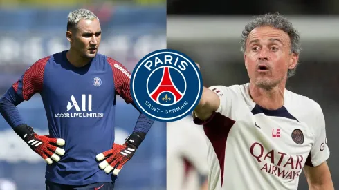 Desde Francia no se esperaban la decisión que tomó Luis Enrique con Keylor Navas en PSG
