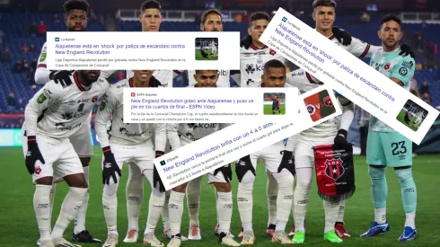 Reacción de los medios tras la derrota de Alajuelense en Concachampions ante New England Revolution
