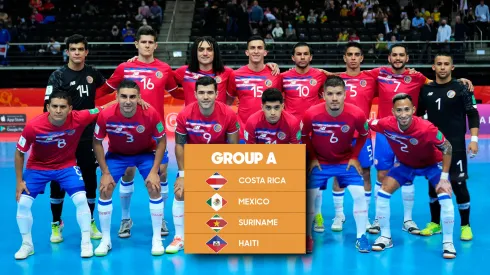 Costa Rica comienza su camino para el Mundial de Futsal 2024. (Foto: Getty Images)
