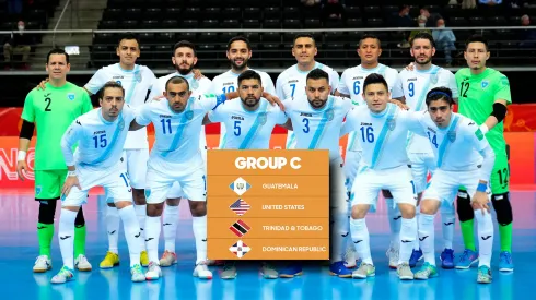 Guatemala comienza su camino para el Mundial de Futsal 2024. (Foto: Getty Images)
