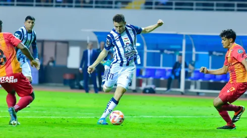 Herediano fue goleador por Pachuca en la ida de los cuartos de final de la Concachampions
