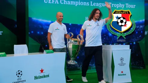 Mascherano y Puyol hablaron del crecimiento de Panamá
