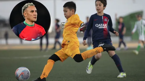 La despedida del hijo de Keylor Navas