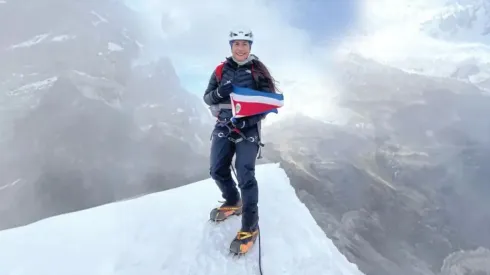 La promesa que hizo Ligia Madrigal si llegaba a la cima del Everest