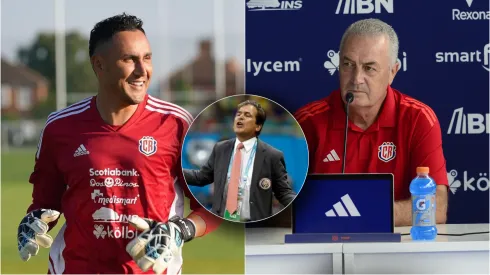 Keylor Navas marca el detalle que diferencia a Gustavo Alfaro de Jorge Luis Pinto.
