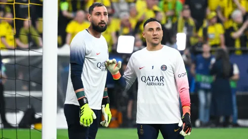 Donnarumma y Keylor Navas, en tiempos parisinos.
