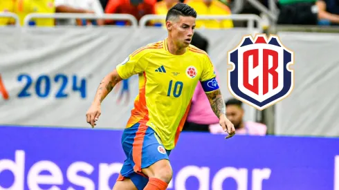 El récord que Costa Rica podría frustrarle a James Rodríguez en la Copa América 2024
