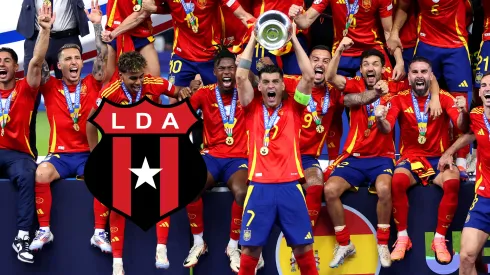 La especial celebración en Alajuelense por el título de España en la Eurocopa 2024
