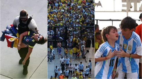 Caos total: las fotos y los videos del desborde en la final de la Copa América 2024.

