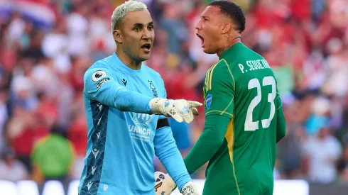 Keylor Navas y Patrick Sequeira.
