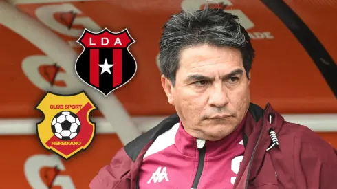 Vladimir Quesada se para en un lugar que hará echar fuego a Alajuelense y Herediano.
