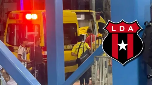 Futbolista de Alajuelense debió ser trasladado a un hospital