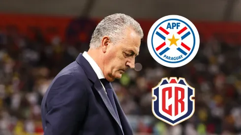 Gustavo Alfaro sufre las diferencias entre Paraguay y Costa Rica.
