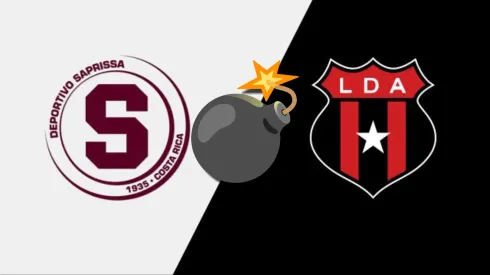 Futbolista de Saprissa le responde a figura de Alajuelense