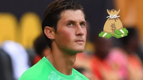Hagen, portero del Columbus Crew.
