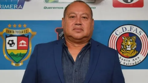 Samuel Gálvez, presidente de la Primera División de El Salvador.
