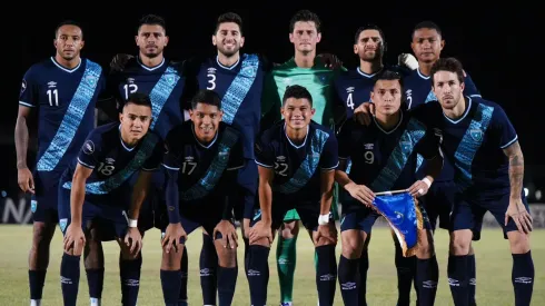 El equipo titular de Guatemala que jugó ante Guyana.
