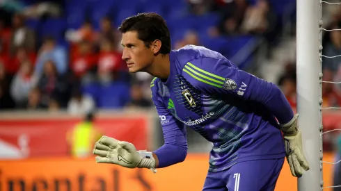 Nicholas Hagen con la camiseta del Columbus Crew.
