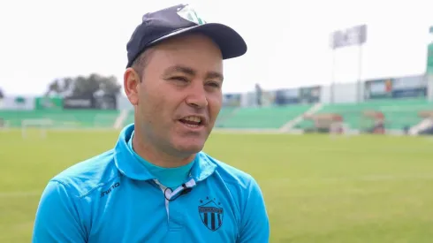 Javier López, DT de Antigua GFC.
