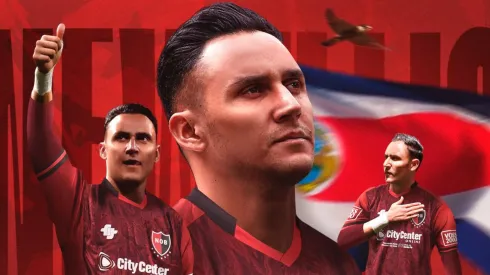 El primer mensaje de Keylor Navas tras oficializarse su fichaje por Newell's.
