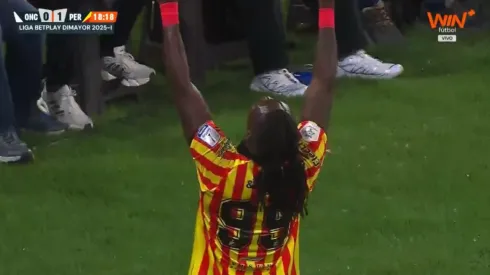 Rubilio Castillo anotó su primer gol en Colombia
